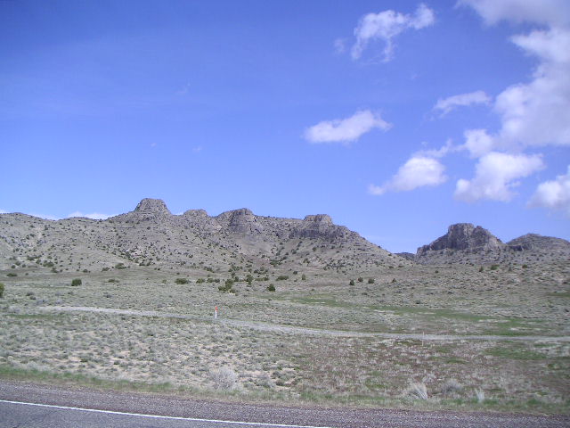 Buttes after King Canyon