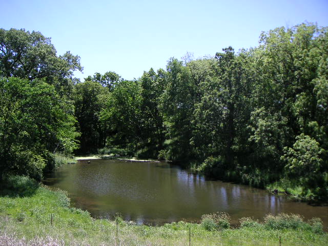 Sylvan pond, Western Iowa