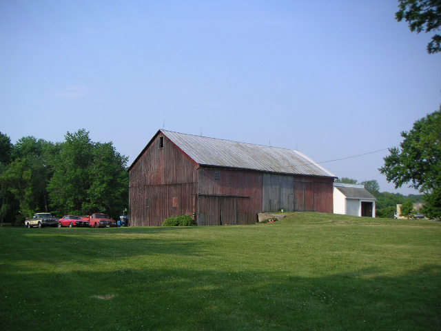 My Maternal Grandfather was from Bascom OH. Barn, West Side of Town