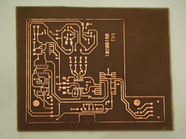 etched board